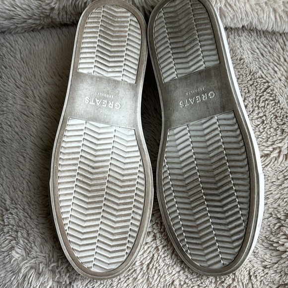 Greats~ The Royale Knit grey/white Men’s  size 10.5 - Picture 7 of 10